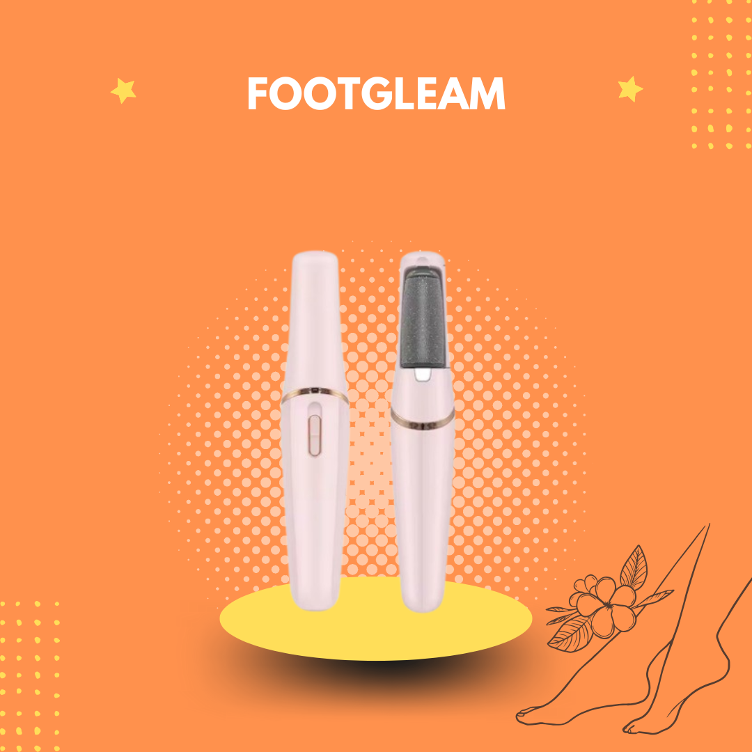 FootGleam™ - Lima electrica para pies quita callos