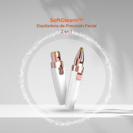 SoftGleam™ - Depiladora de Precisión Facial 2 en 1